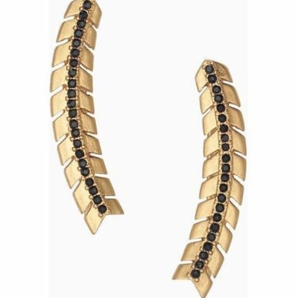 :: Stella & Dotโ๏ธ๐Gilded Path Ear Climbers - Picture 4 of 5